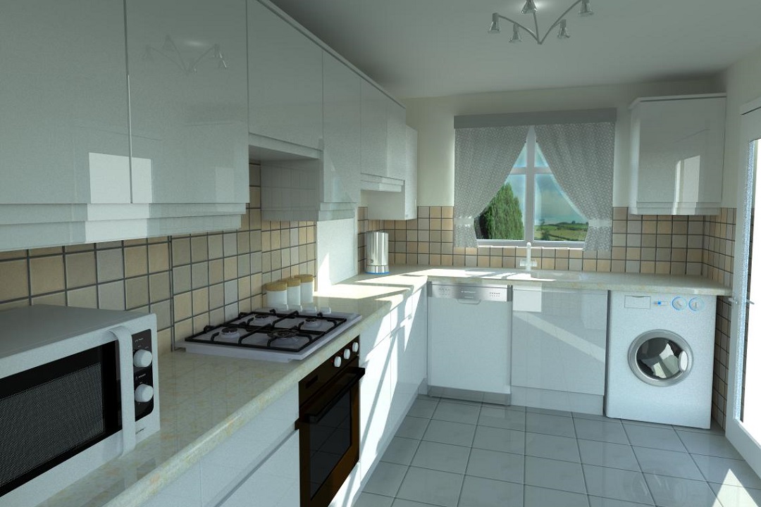 customers CAD model replacement door colour check in white