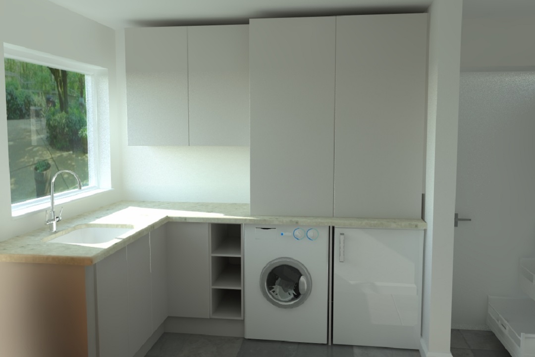 utility room refurb CAD option 3 ext