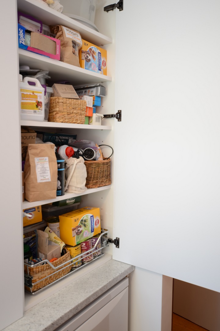 utility refurb larder internal