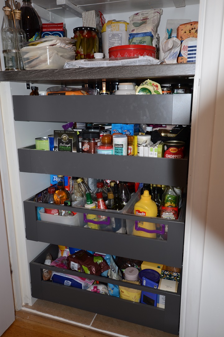 utility refurb pantry drawers 2