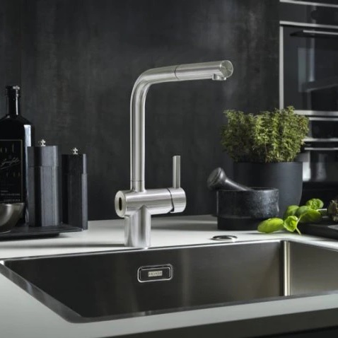 kitchen sink and tap